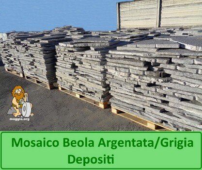 Beola Grigia/Argentata - Mosaico - Depositi